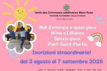 Servizi alla prima infanzia: aperte le iscrizioni!
